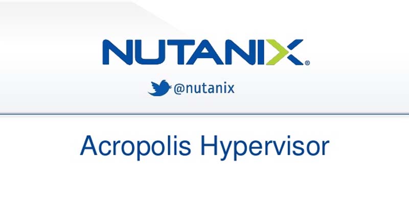 Jual Nutanix Acropolis