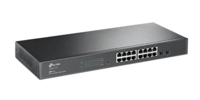 Jual TP-Link JetStream16-Port Gigabit Smart Switch with 2 SFP Slots