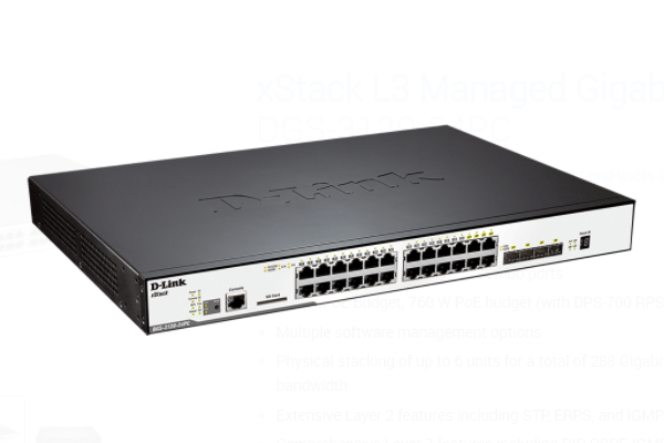 Jual D-Link DGS-3120-24PC Managed Switch