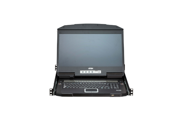 Jual Aten CL3884NW 4-Port USB HDMI Multi-View Dual Rail WideScreen LCD KVM Switch