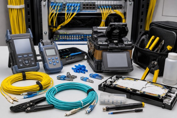 Alat-alat yang dipersiapkan untuk Instalasi Fiber Optik