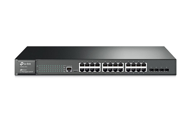 Jual TP-Link JetStream 24-Port Gigabit L2 Managed Switch with 4 SFP Slots