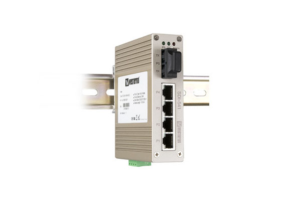 Jual Westermo SDI-541-MM-SC2 Compact 4-port Ethernet Fibre Switch