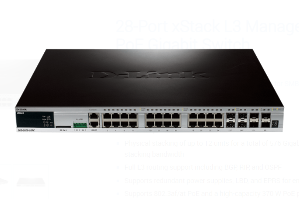 Jual D-Link DGS-3620-28PC Managed Switch