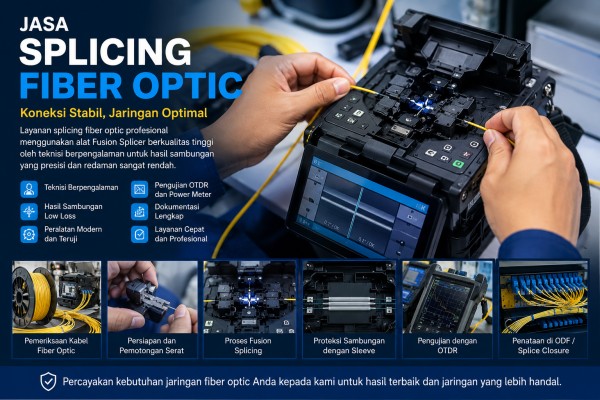 Jasa Splicing Fiber Optic